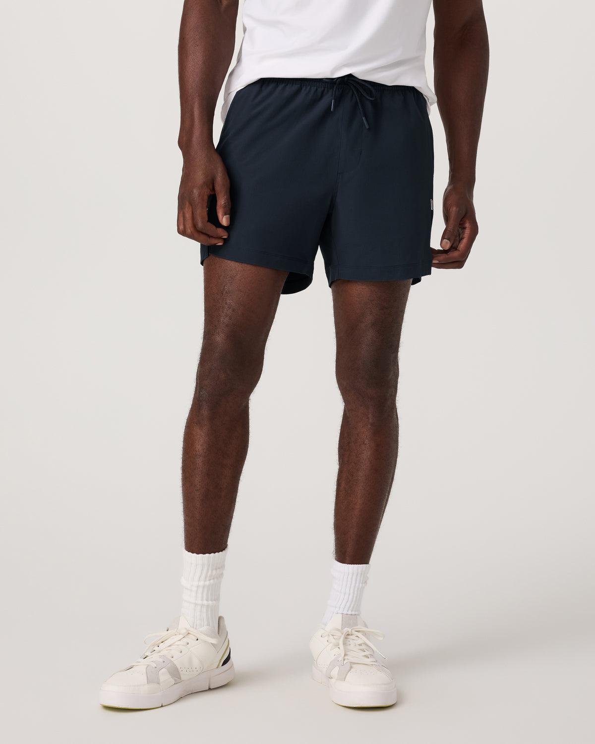 Men Vuori Crosscourt Short Unlined 5" Men's Navy Tennis Shorts