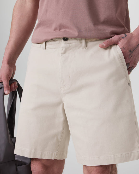 Men Vuori Fletcher Short Classic Fit 8" Oatmeal