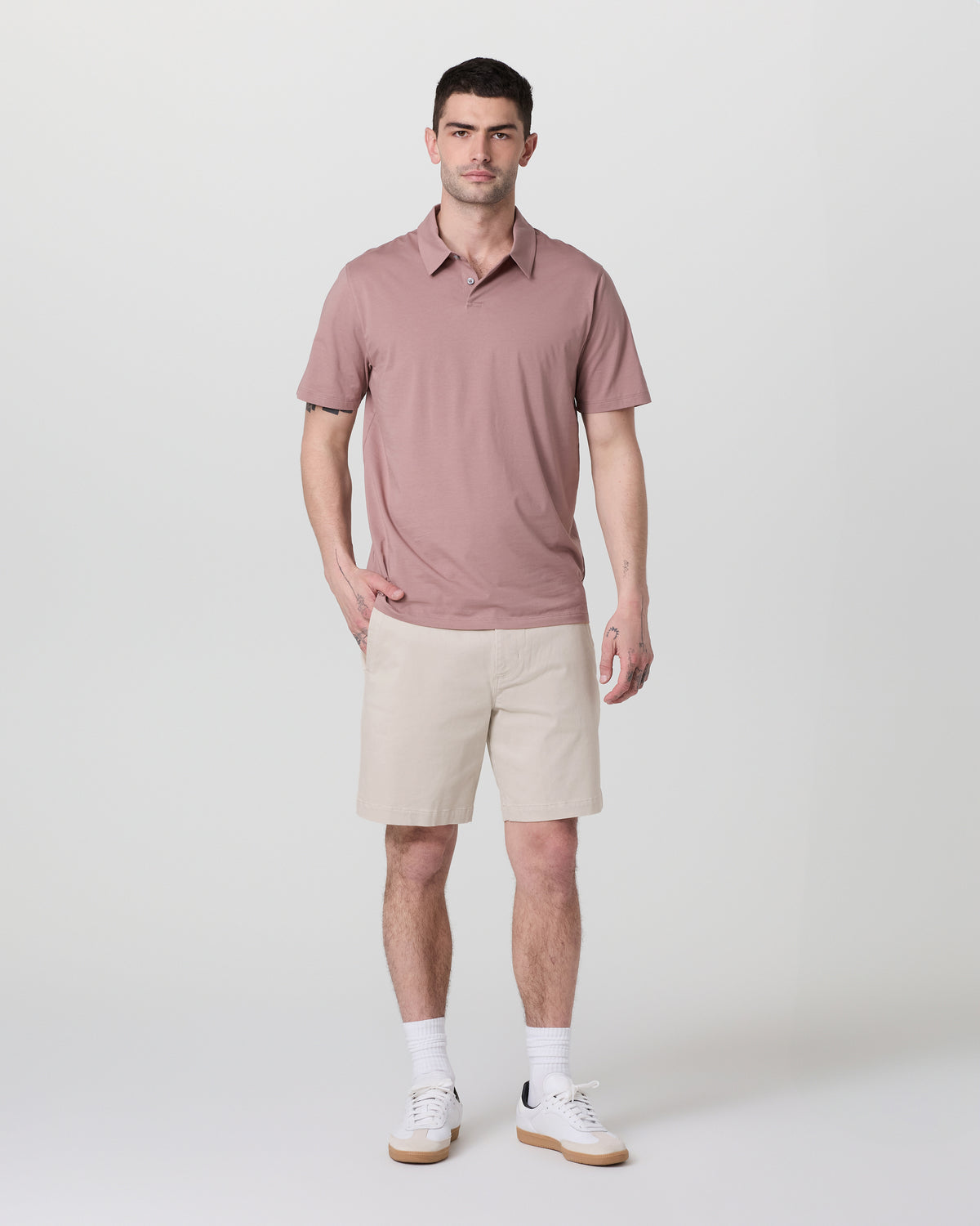 Men Vuori Fletcher Short Classic Fit 8" Oatmeal