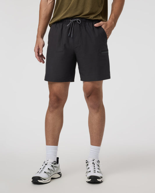 Men Vuori Grafton Short Lined Classic Fit 7" Black