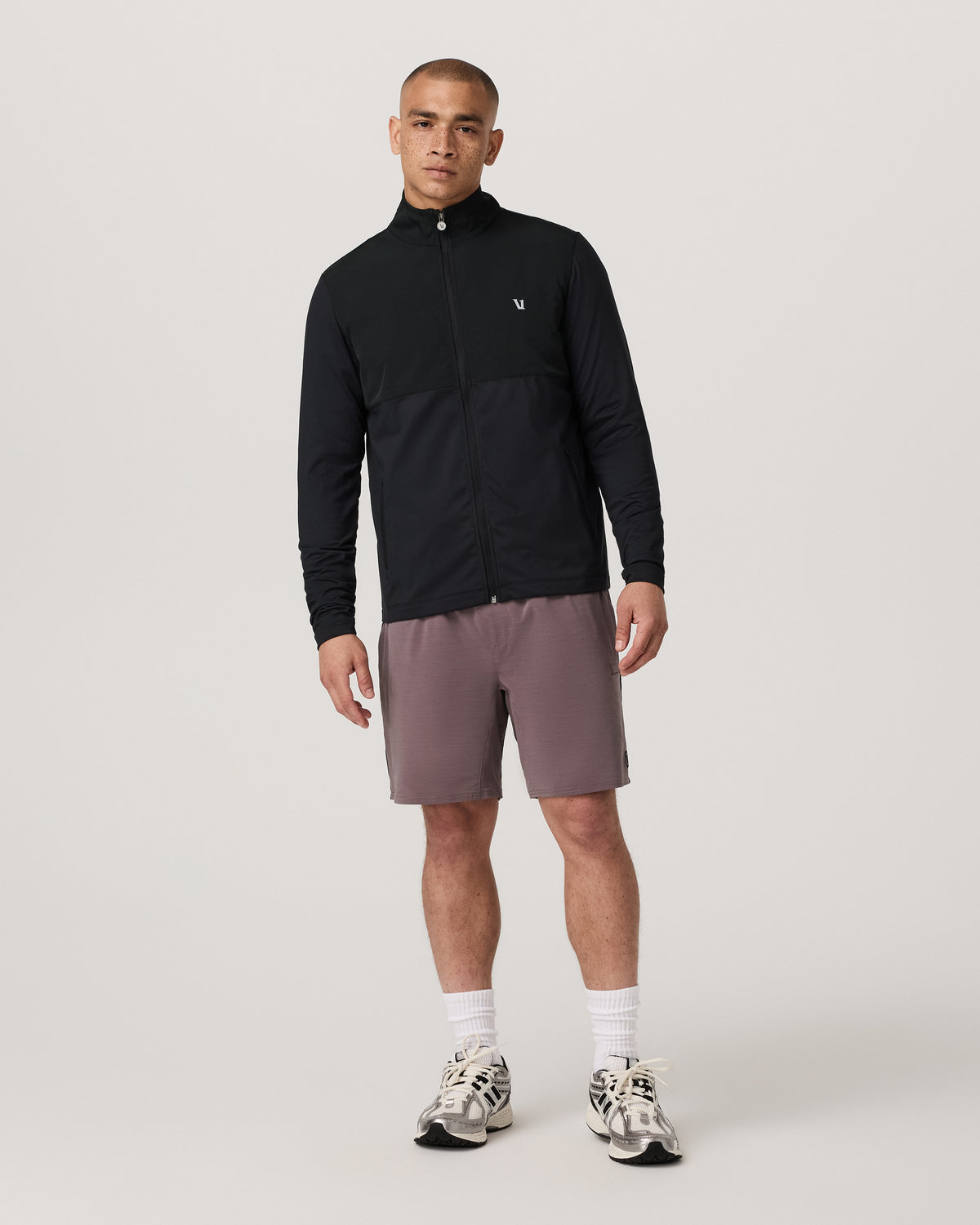 Men Vuori Elevate Kore Utility Short Lined 7" Men's Huckleberry Short