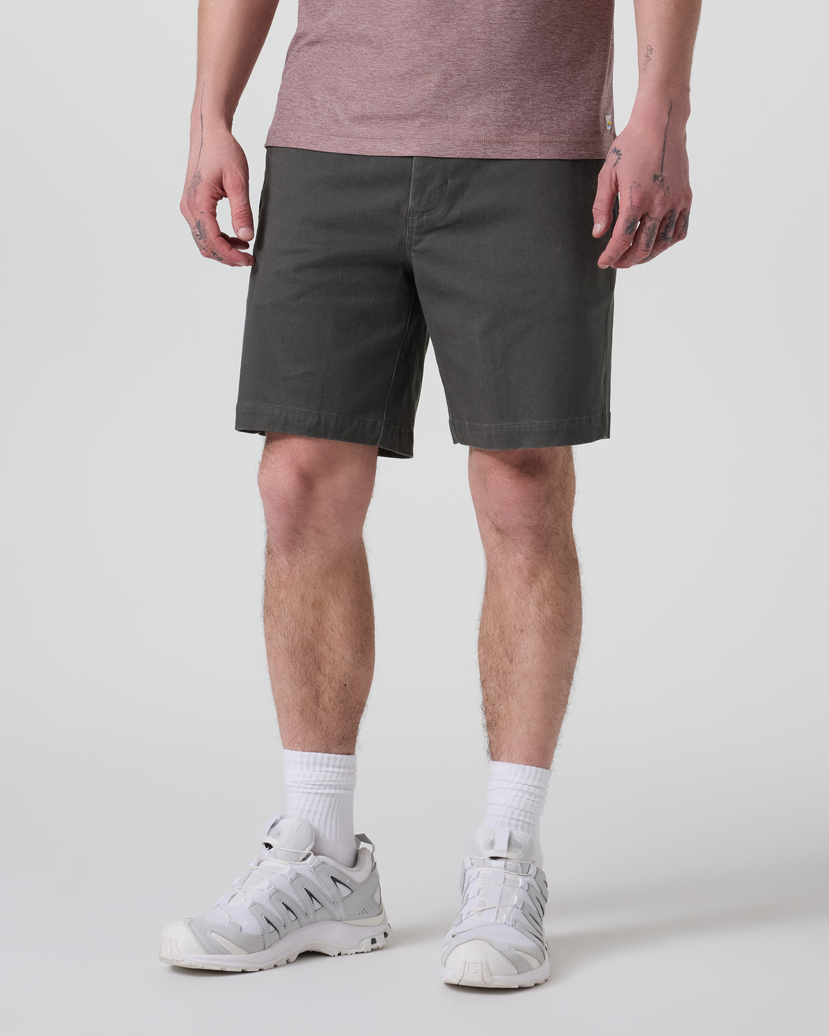 Men Vuori Fletcher Short Classic Fit 8" Dark Pewter