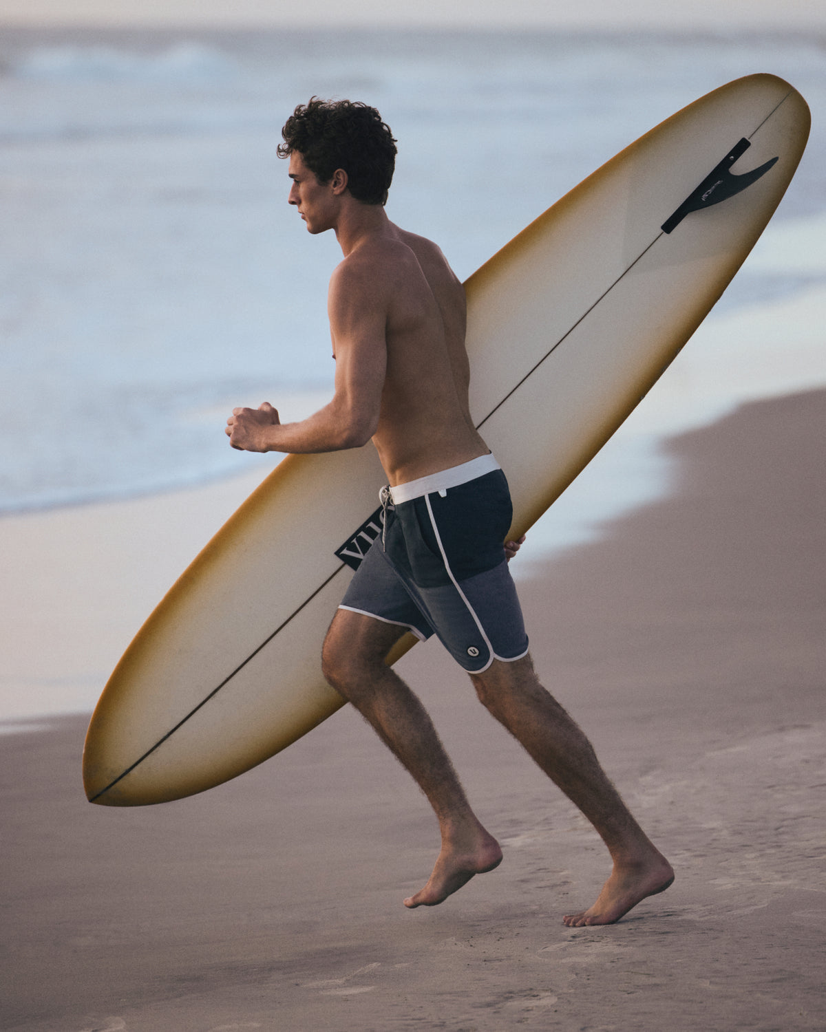 Men Vuori Cruise Boardshort Deep Sea Colorblock