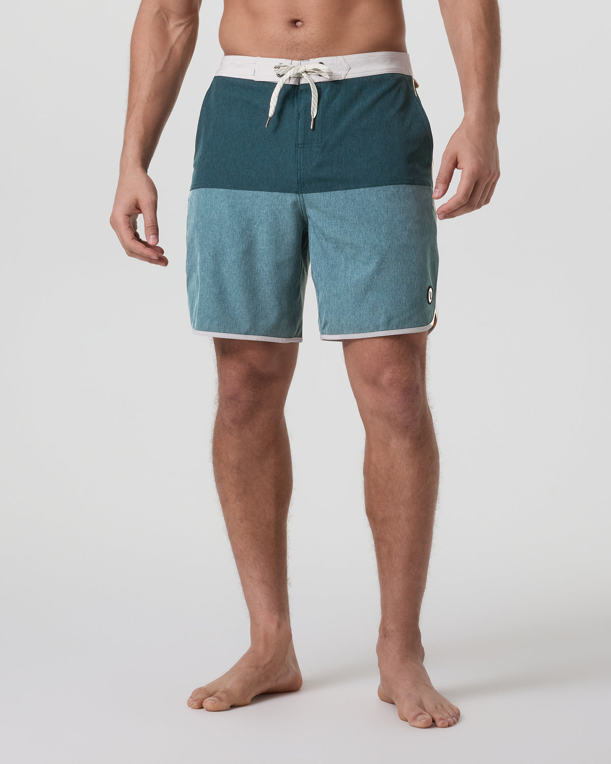 Men Vuori Cruise Boardshort Deep Sea Colorblock