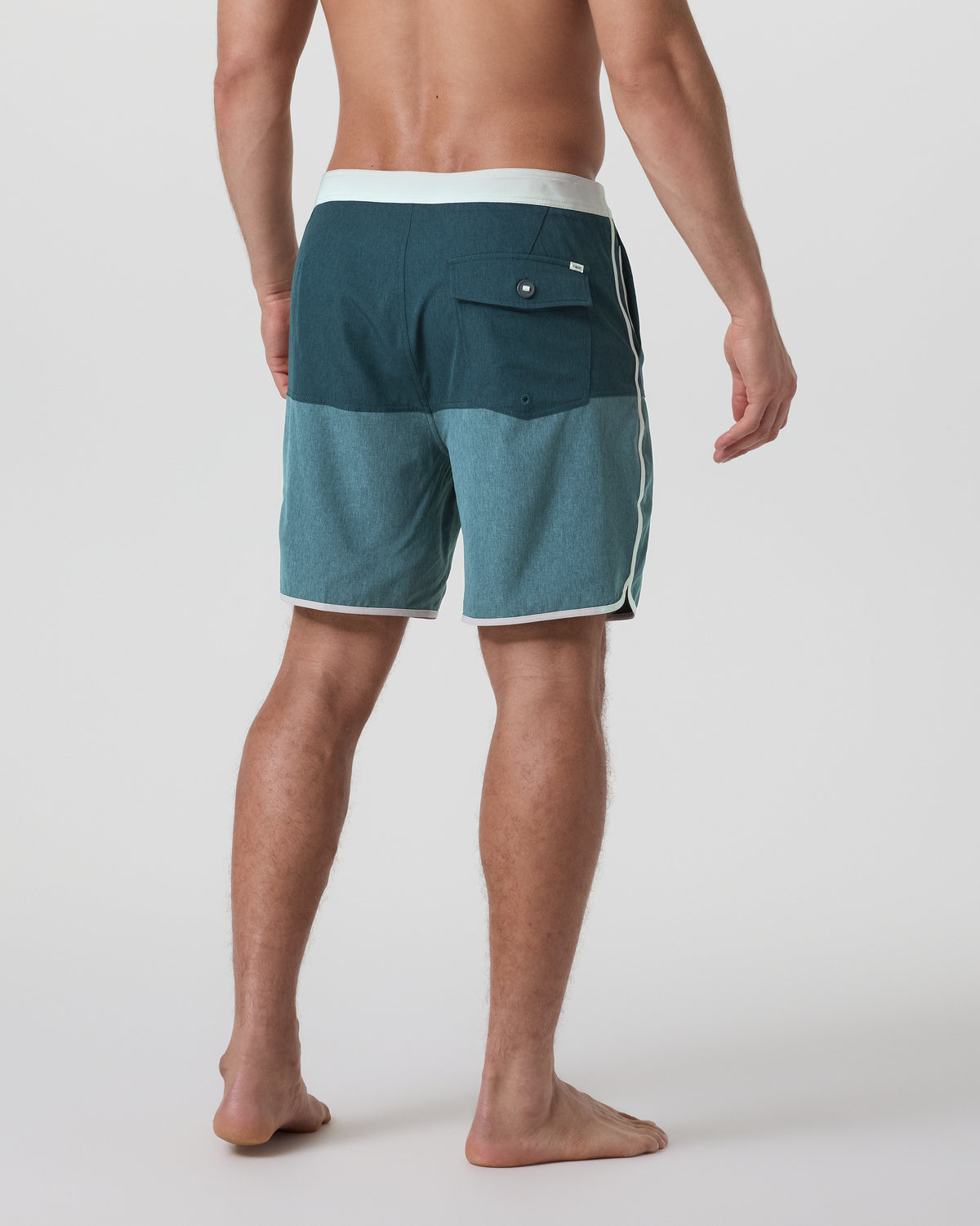 Men Vuori Cruise Boardshort Deep Sea Colorblock