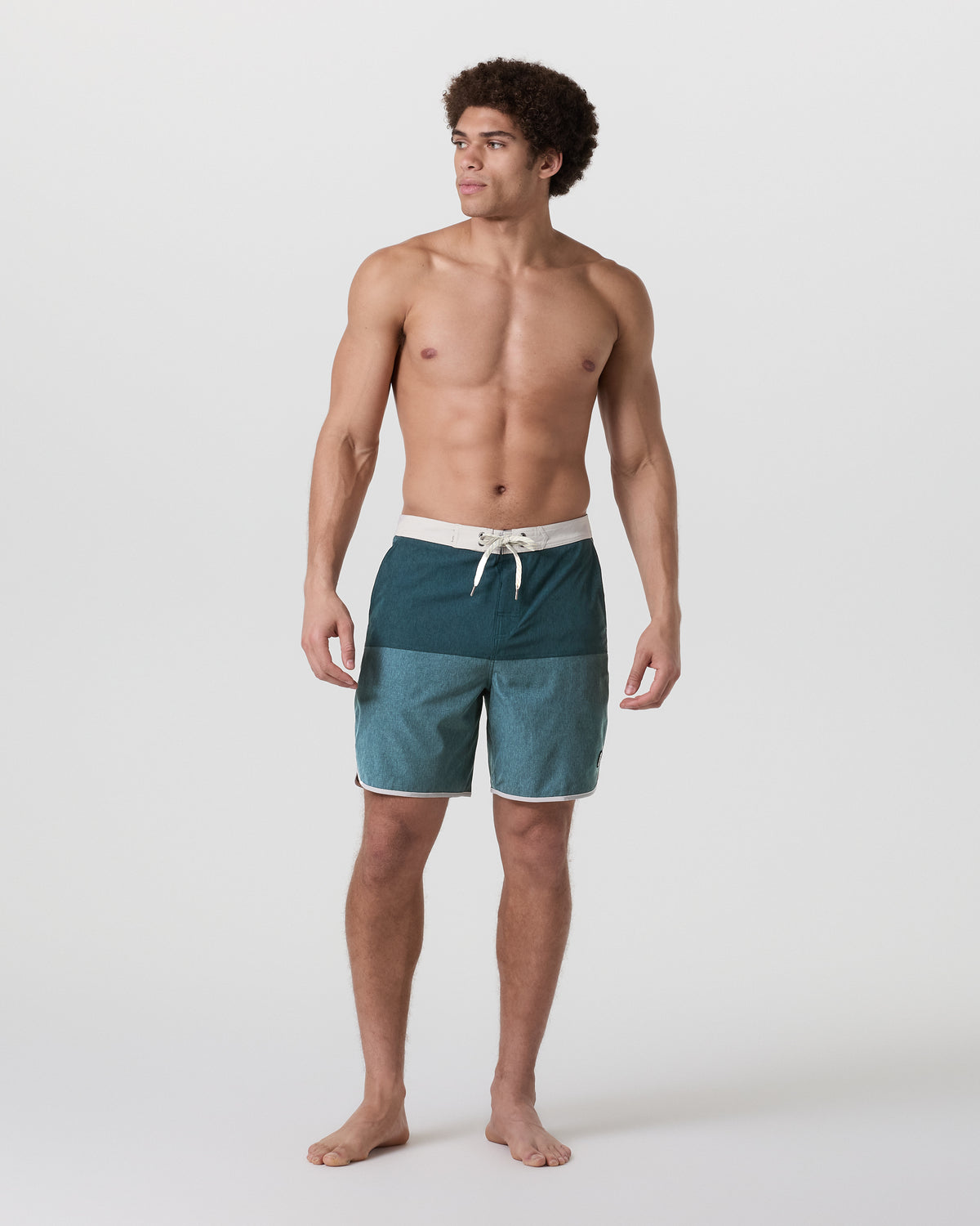 Men Vuori Cruise Boardshort Deep Sea Colorblock