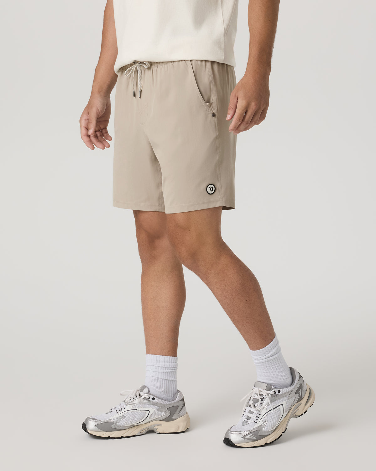 Men Vuori Kore Short Lined 7" Men's Toast Athletic Fit Shorts