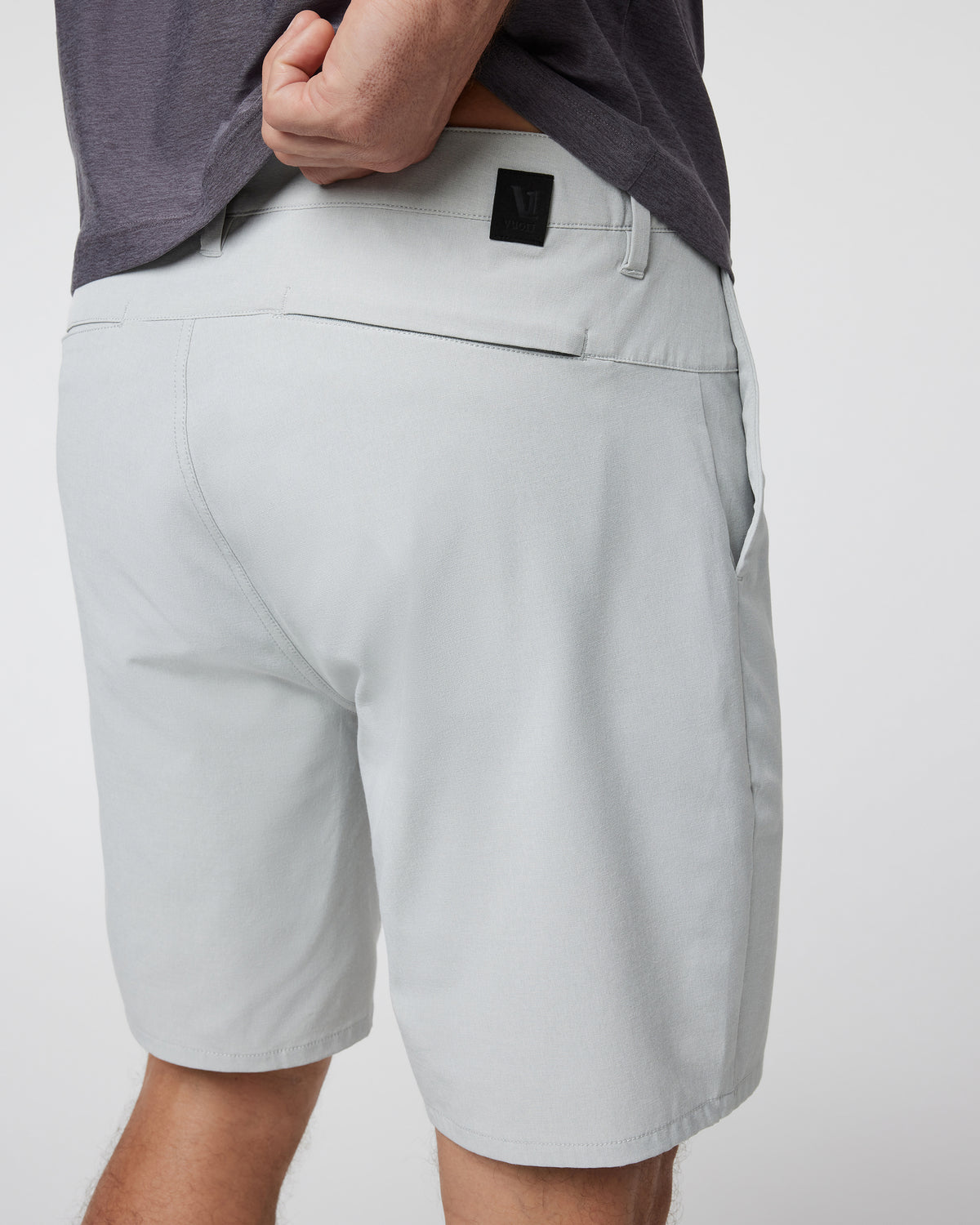 Men Vuori Aim Short Men's Sky Grey Tailored Shorts