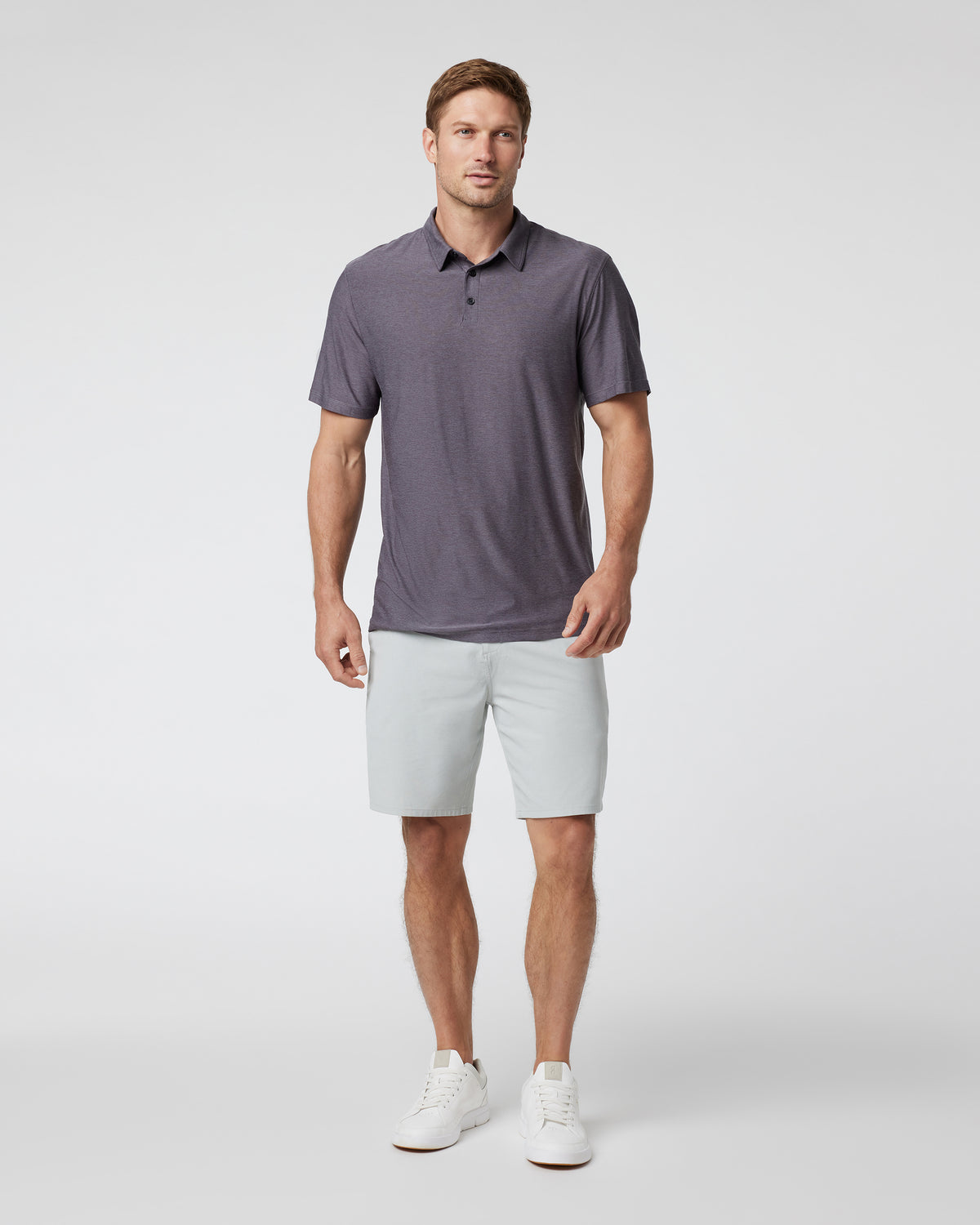 Men Vuori Aim Short Men's Sky Grey Tailored Shorts