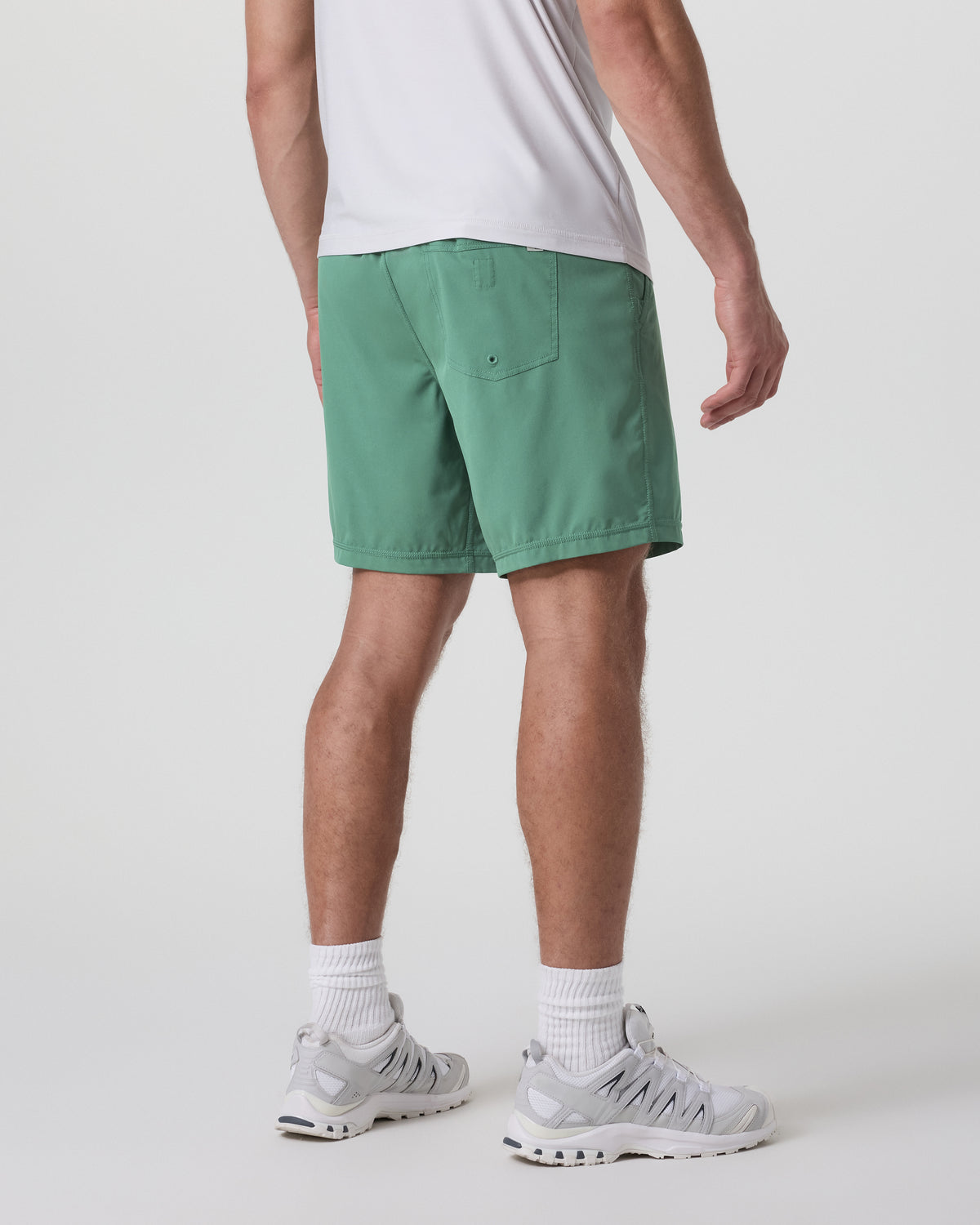 Men Vuori Kore Short Lined 7" Men's Hedge Green Athletic Shorts