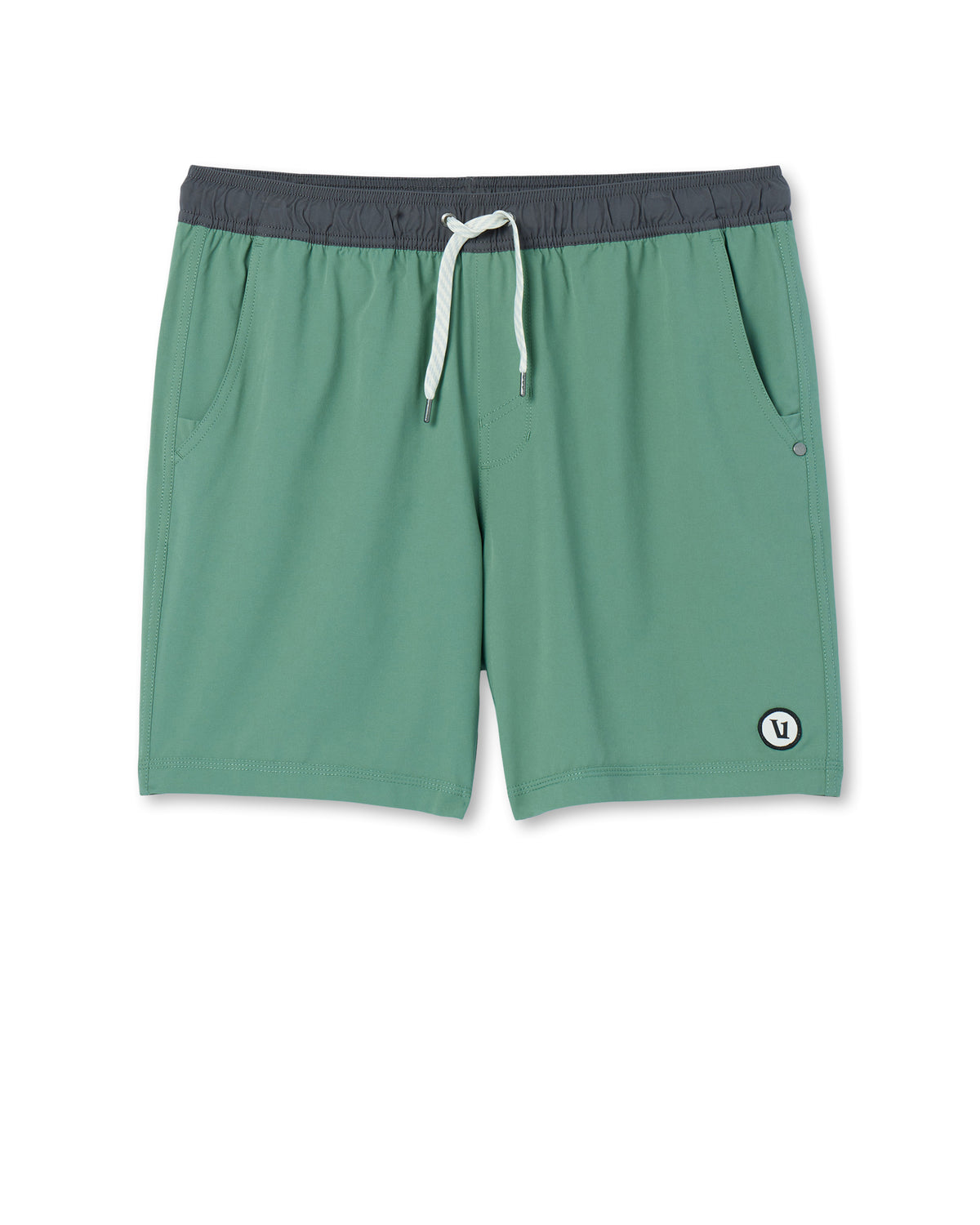 Men Vuori Kore Short Lined 7" Men's Hedge Green Athletic Shorts