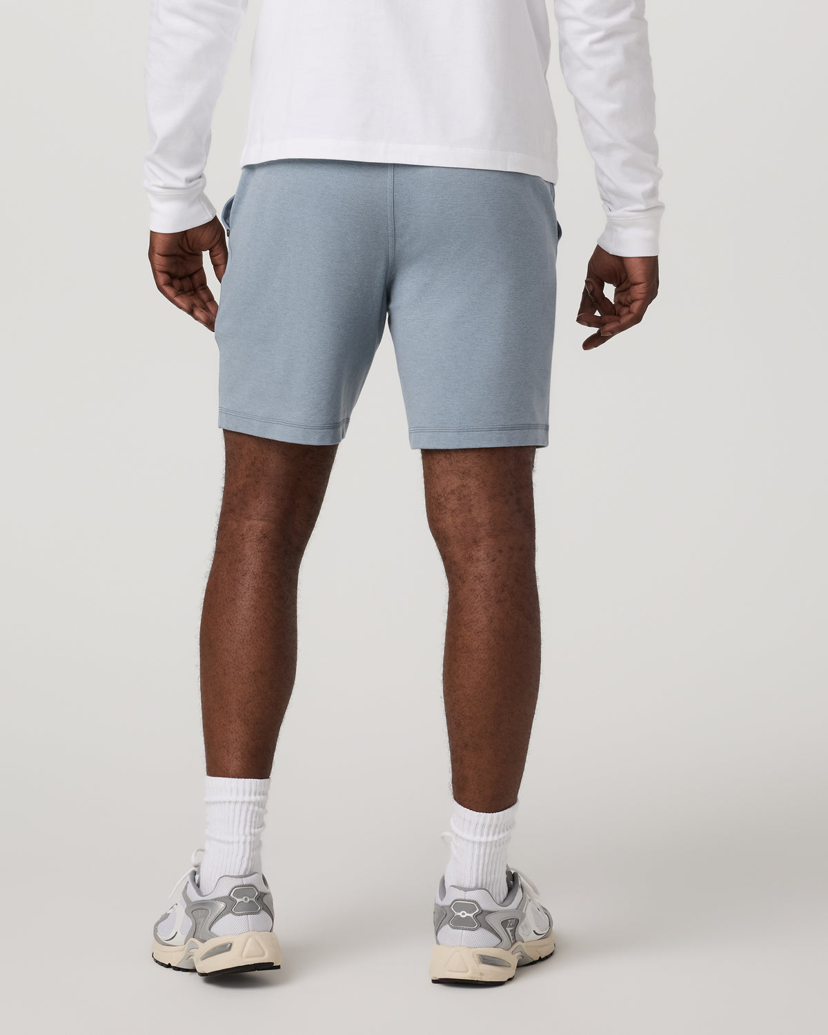 Men Vuori Ponto Performance Short 7" Men's Flint Heather Shorts