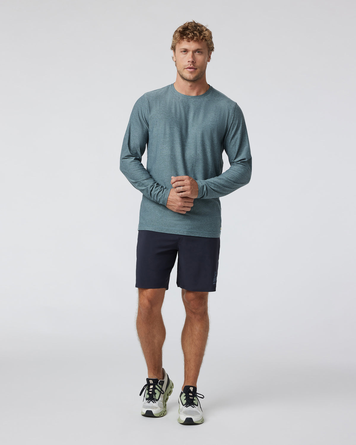 Men Vuori Domain Performance Short Men's Black Workout Shorts