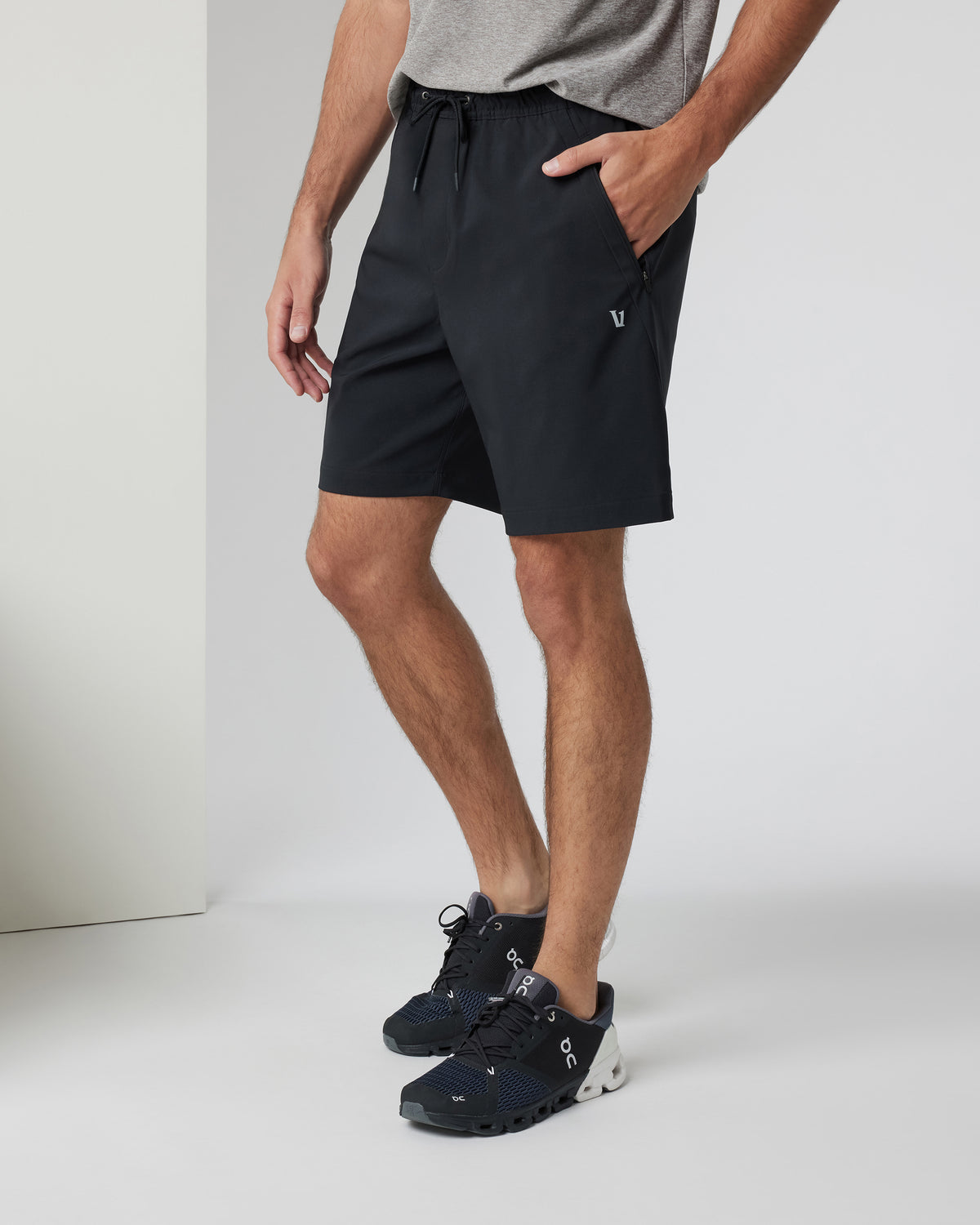 Men Vuori Train Tech Short Men's Black Training Shorts