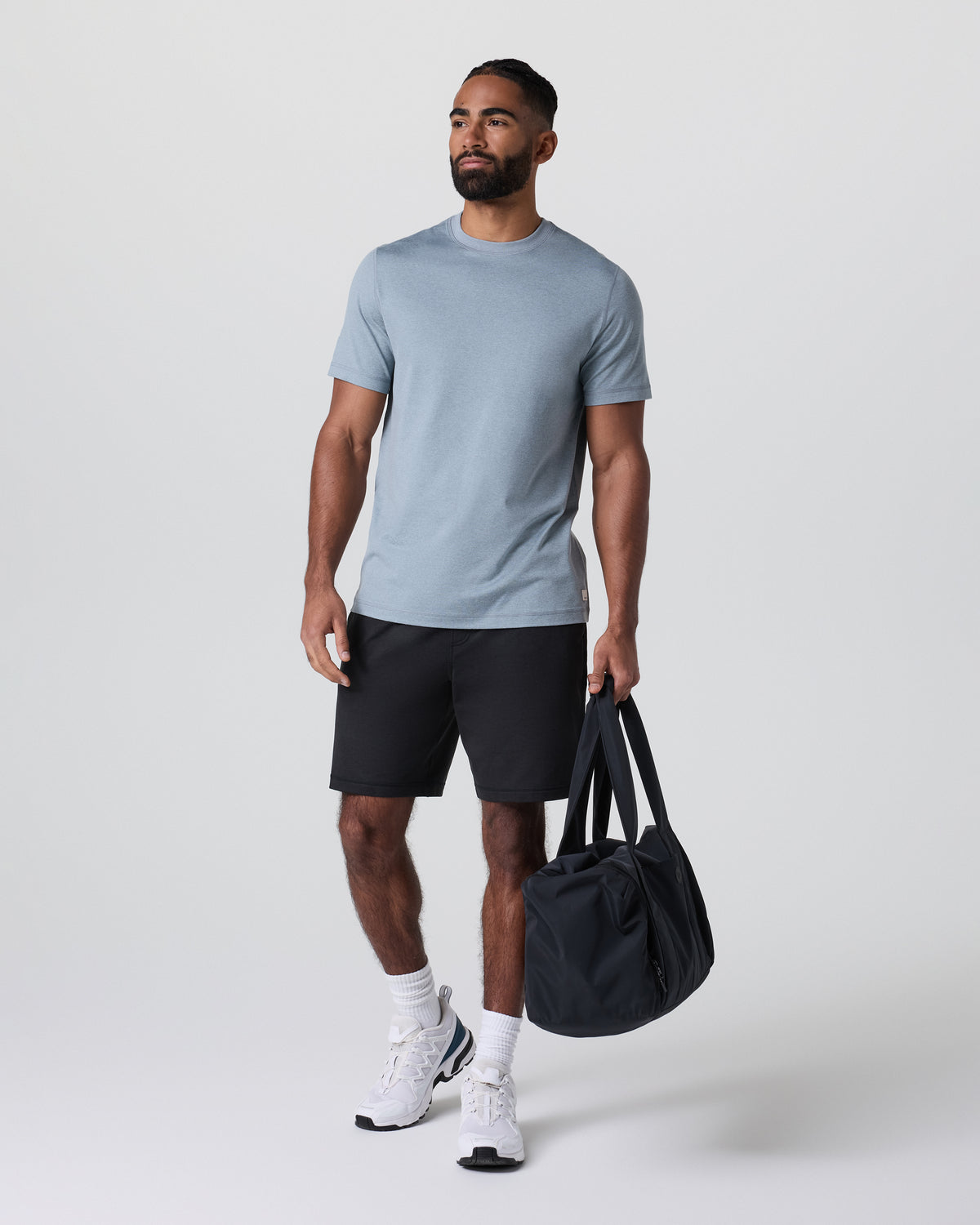Men Vuori Coronado Short 8" Black Heather