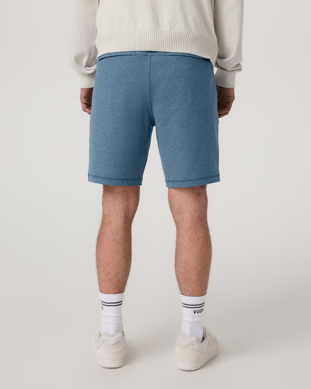 Men Vuori Coronado Short 8" Men's Pool Blue Heather Lounge Short