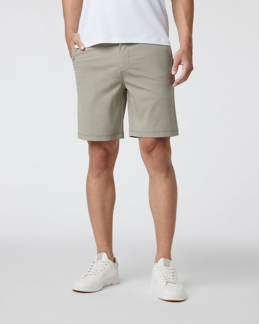 Men Vuori Pebble Short Men's Lightweight Gravel Tan Golf Shorts