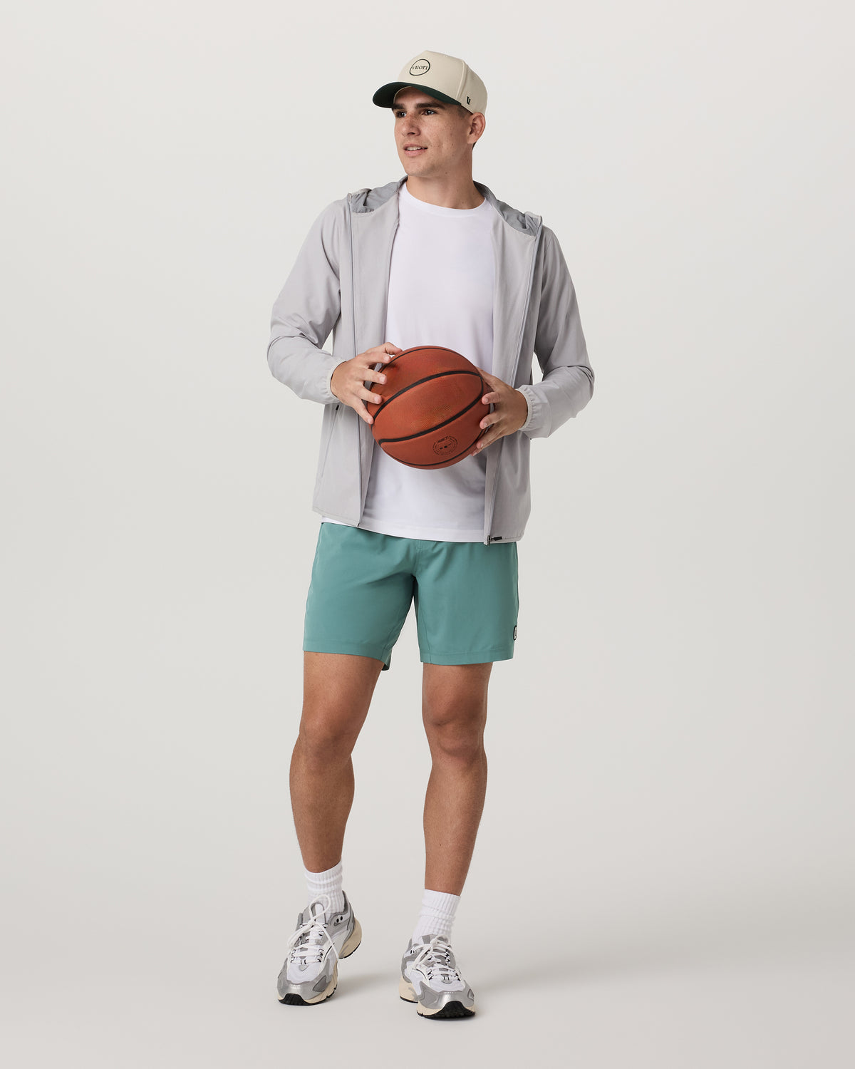 Men Vuori Kore Short Unlined 7" Men's Bluegrass Athletic Fit Shorts