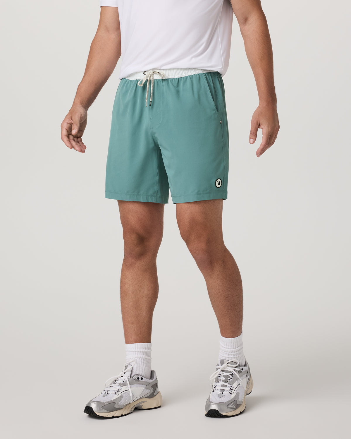 Men Vuori Kore Short Unlined 7" Men's Bluegrass Athletic Fit Shorts