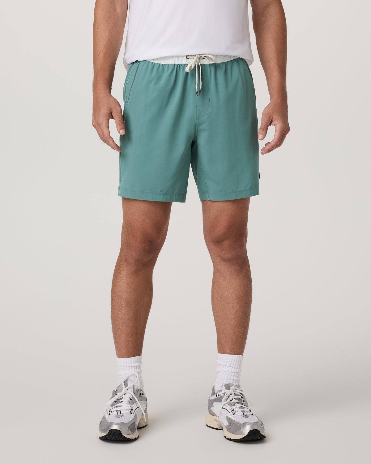 Men Vuori Kore Short Unlined 7" Men's Bluegrass Athletic Fit Shorts