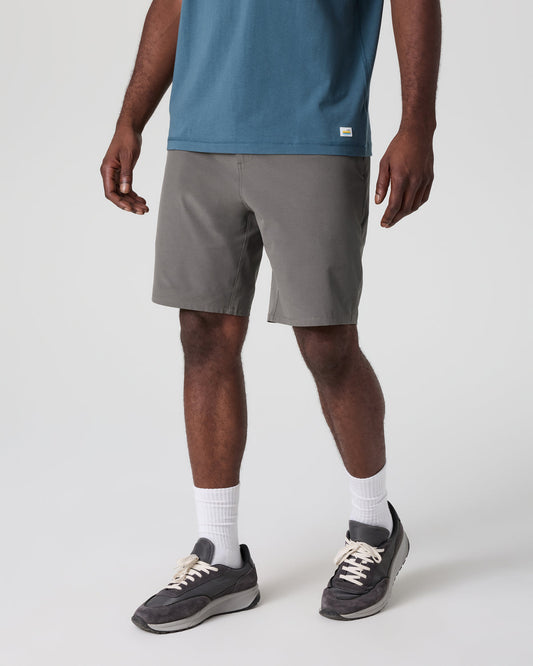 Men Vuori Aim Short Men's Warm Grey Tailored Shorts