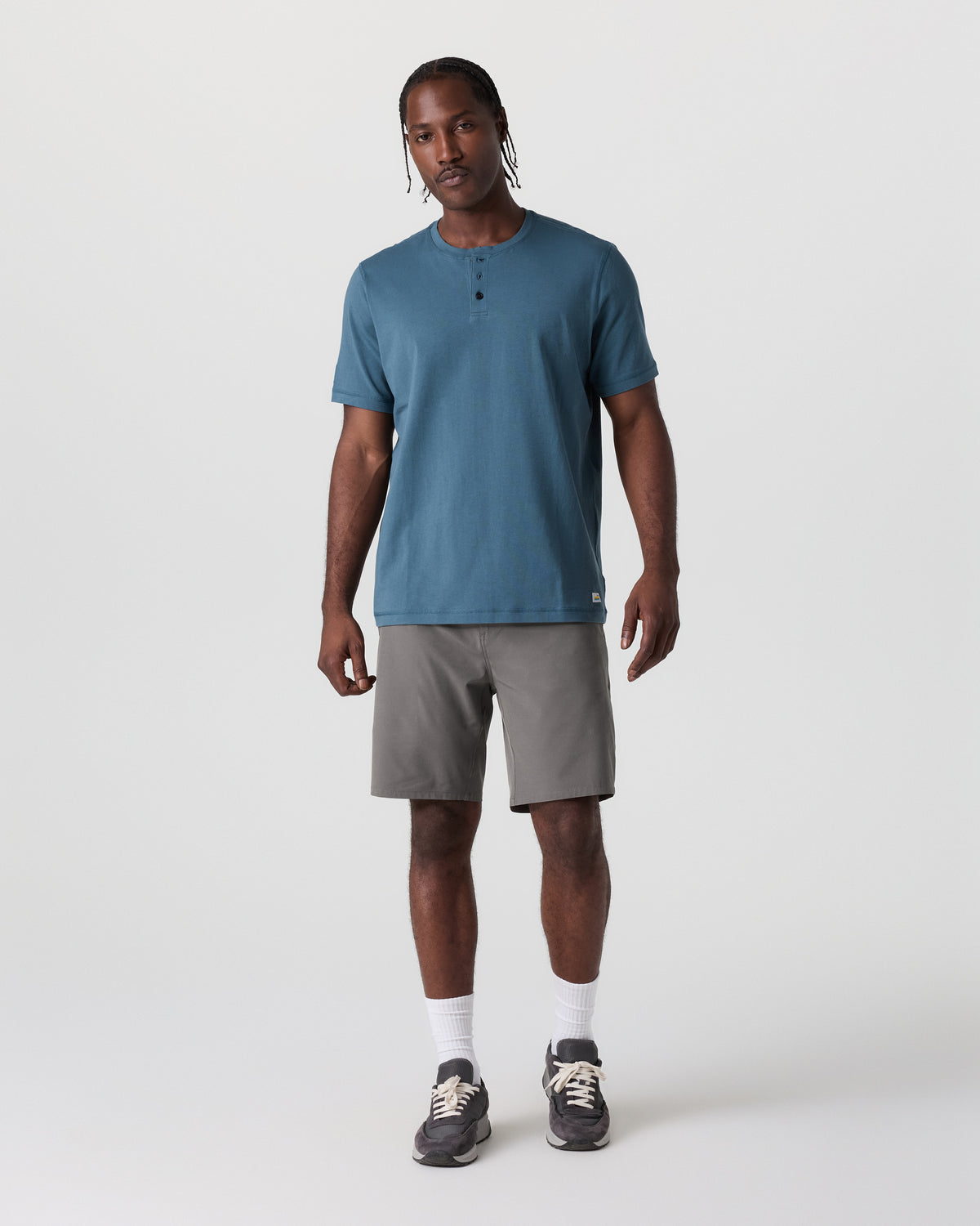 Men Vuori Aim Short Men's Warm Grey Tailored Shorts