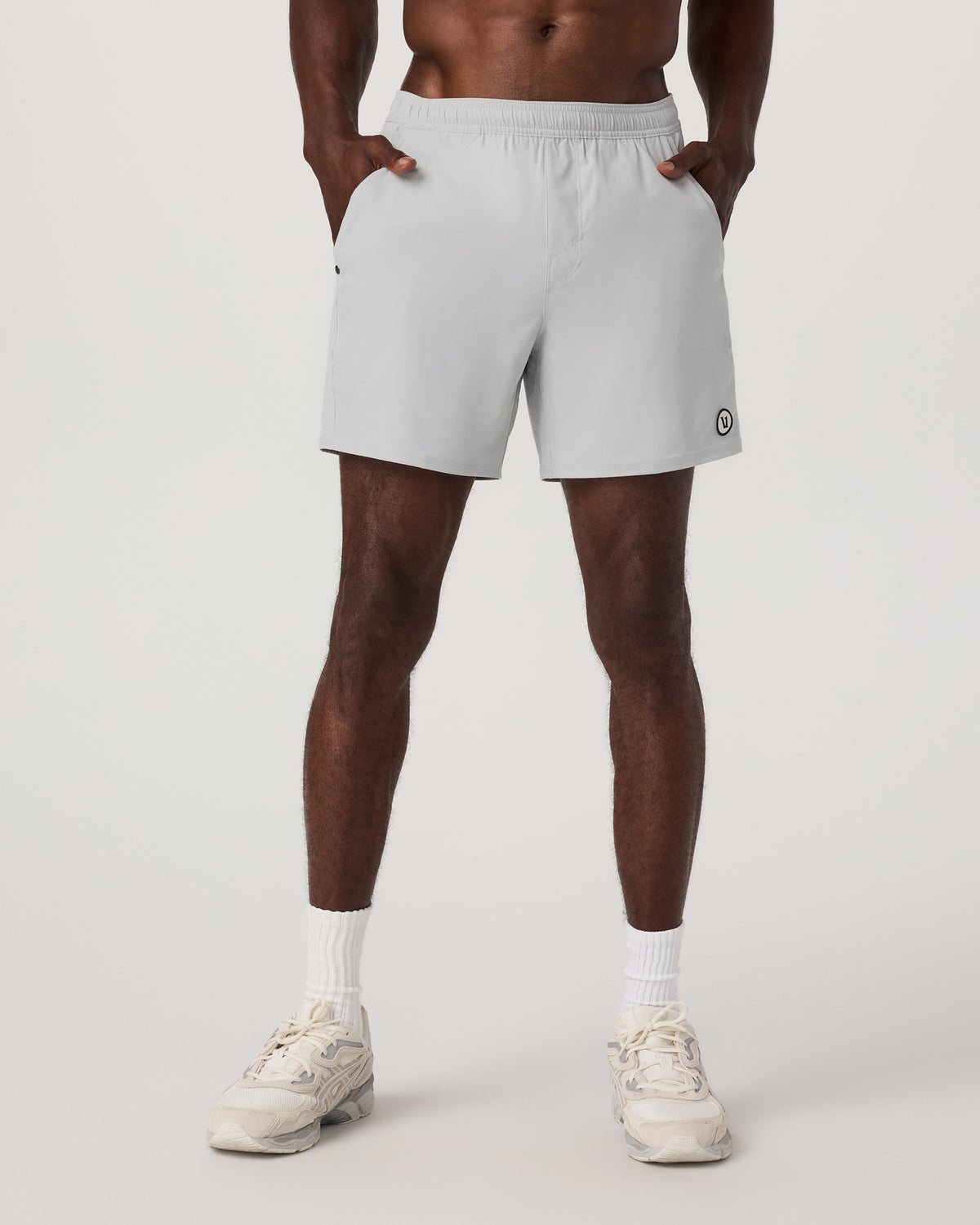 Men Vuori Maverick Volley Short Lined Men's Sky Grey Swim Shorts
