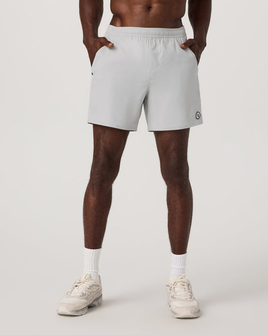 Men Vuori Maverick Volley Short Lined Men's Sky Grey Swim Shorts