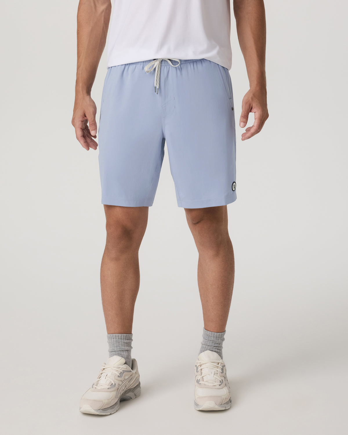 Men Vuori Kore Short Lined 9" Men's Blue Dusk Athletic Fit Shorts