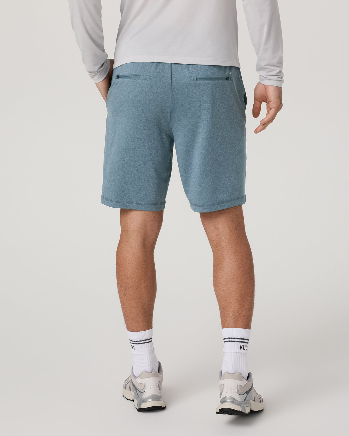Men Vuori Sunday Performance Short 8" Men's Smoke Blue Shorts