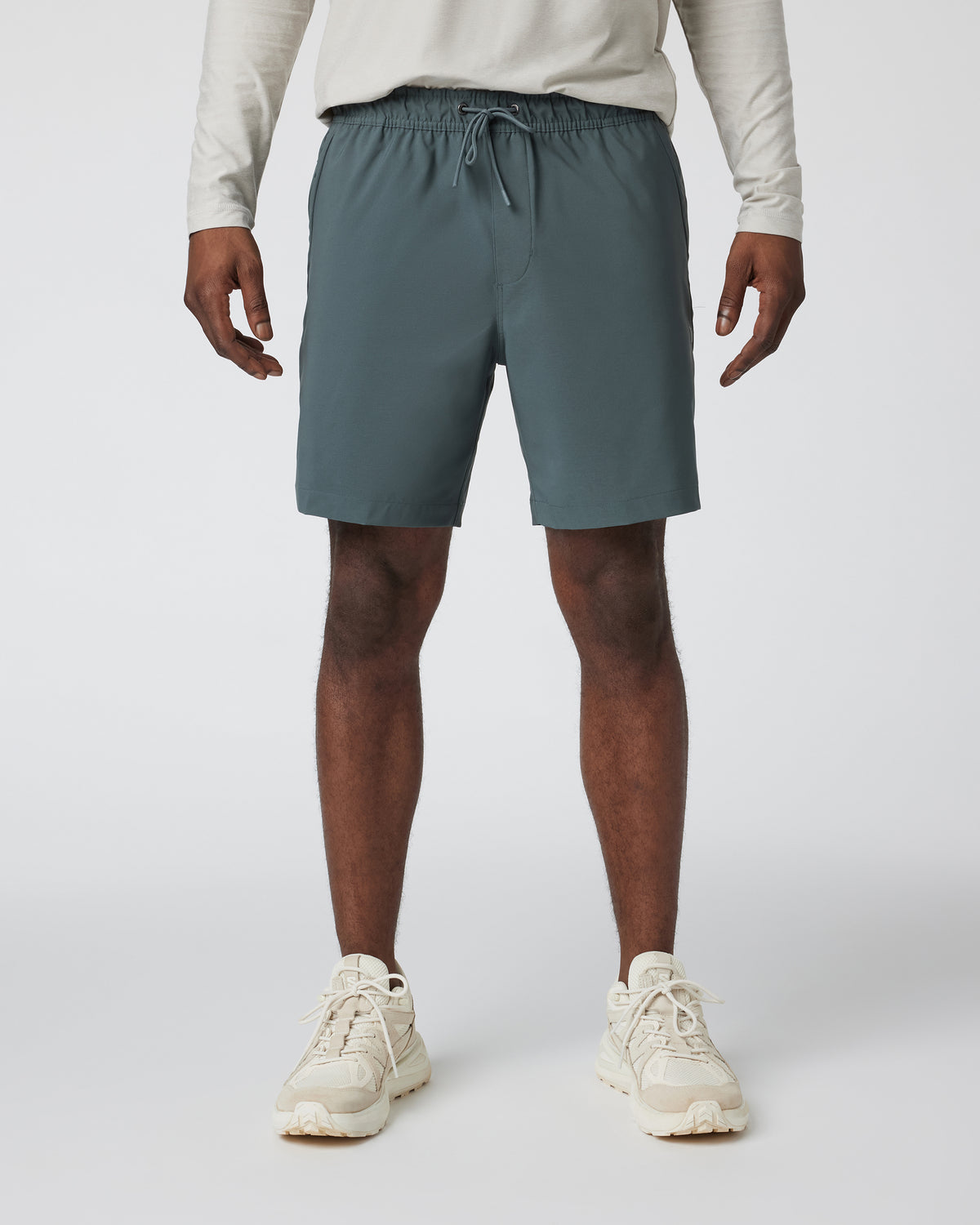 Men Vuori Train Tech Short Men's Smoked Beryl Training Shorts