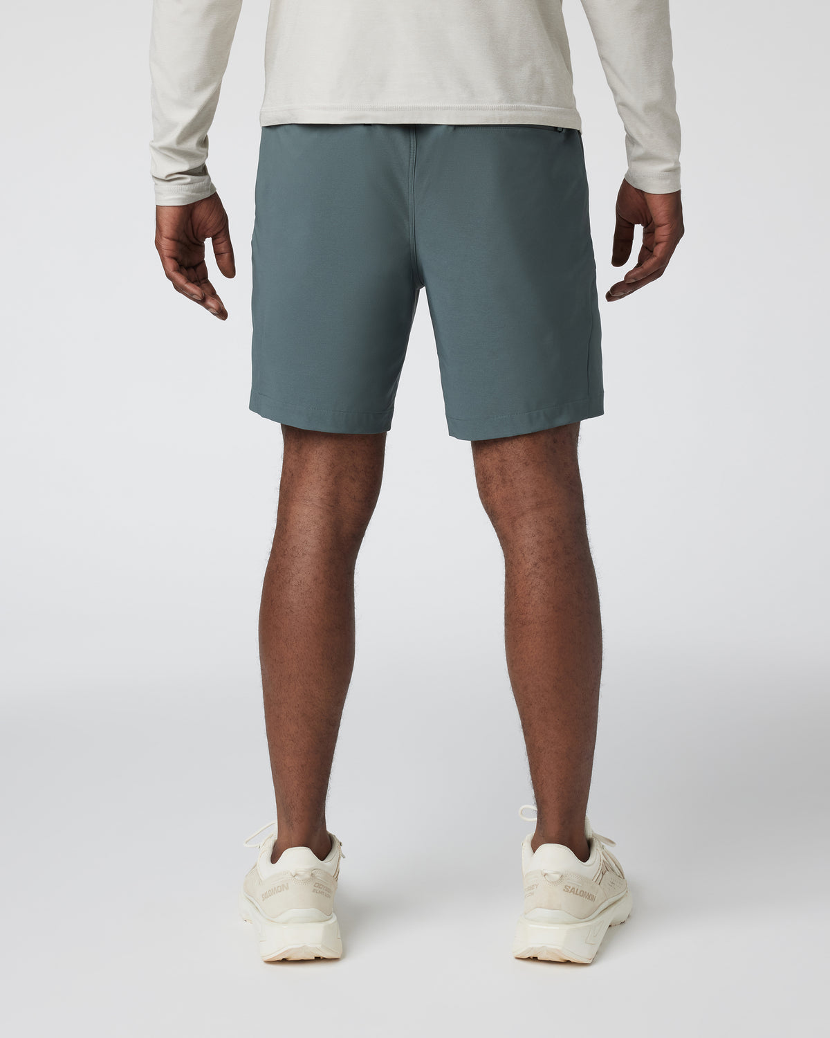 Men Vuori Train Tech Short Men's Smoked Beryl Training Shorts