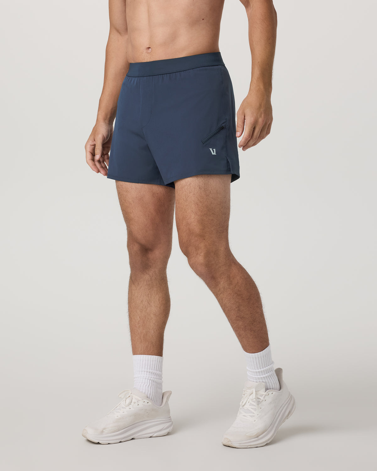 Men Vuori Qualify Short Lined 5" Men's Blue Coast Training Short