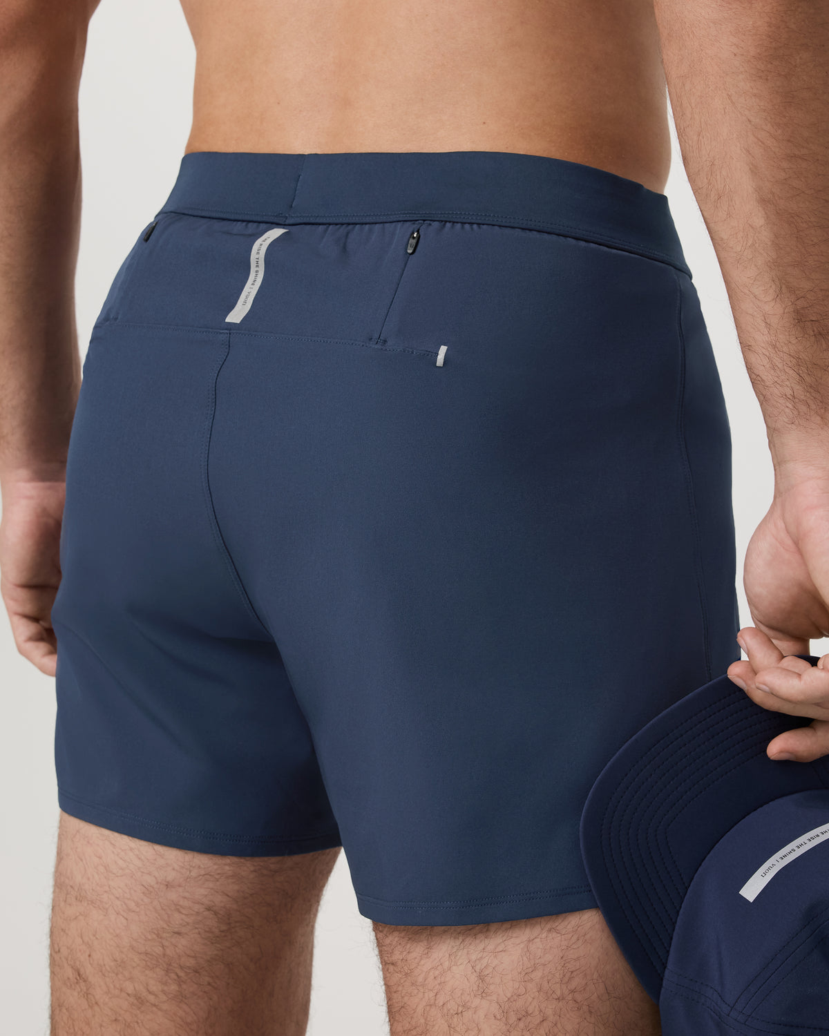 Men Vuori Qualify Short Lined 5" Men's Blue Coast Training Short