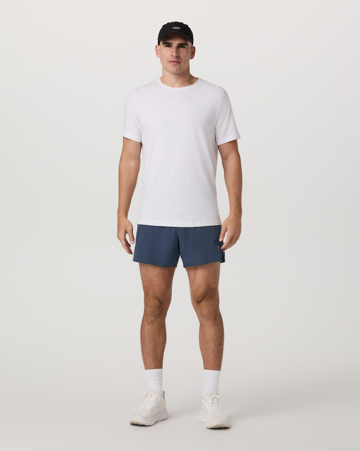 Men Vuori Qualify Short Lined 5" Men's Blue Coast Training Short