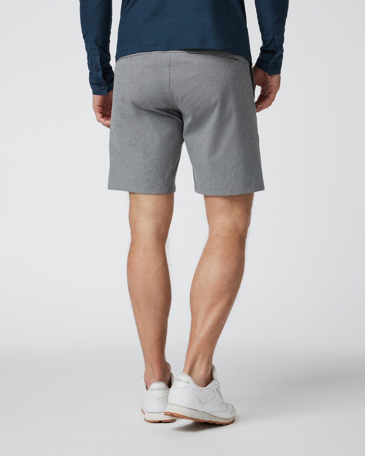 Men Vuori Aim Short Men's Concrete Tailored Shorts