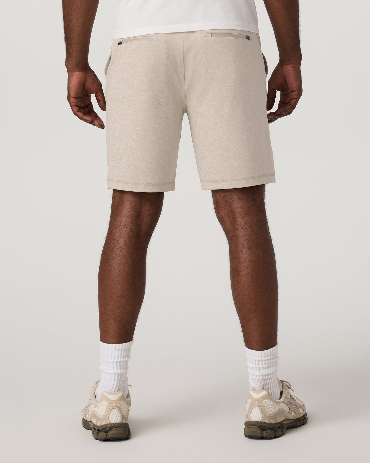 Men Vuori Sunday Performance Short 8" Men's Toast Heather Shorts