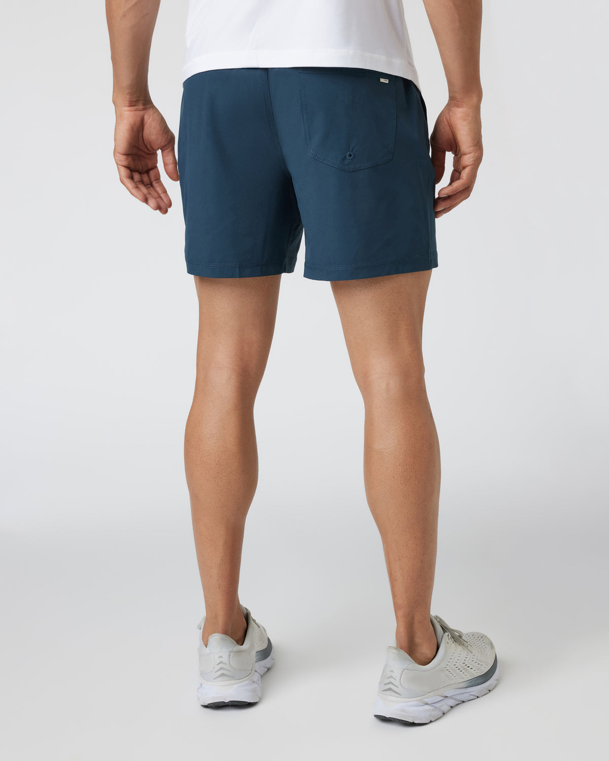 Men Vuori Kore Short Lined 5" Men's Indigo Athletic Shorts