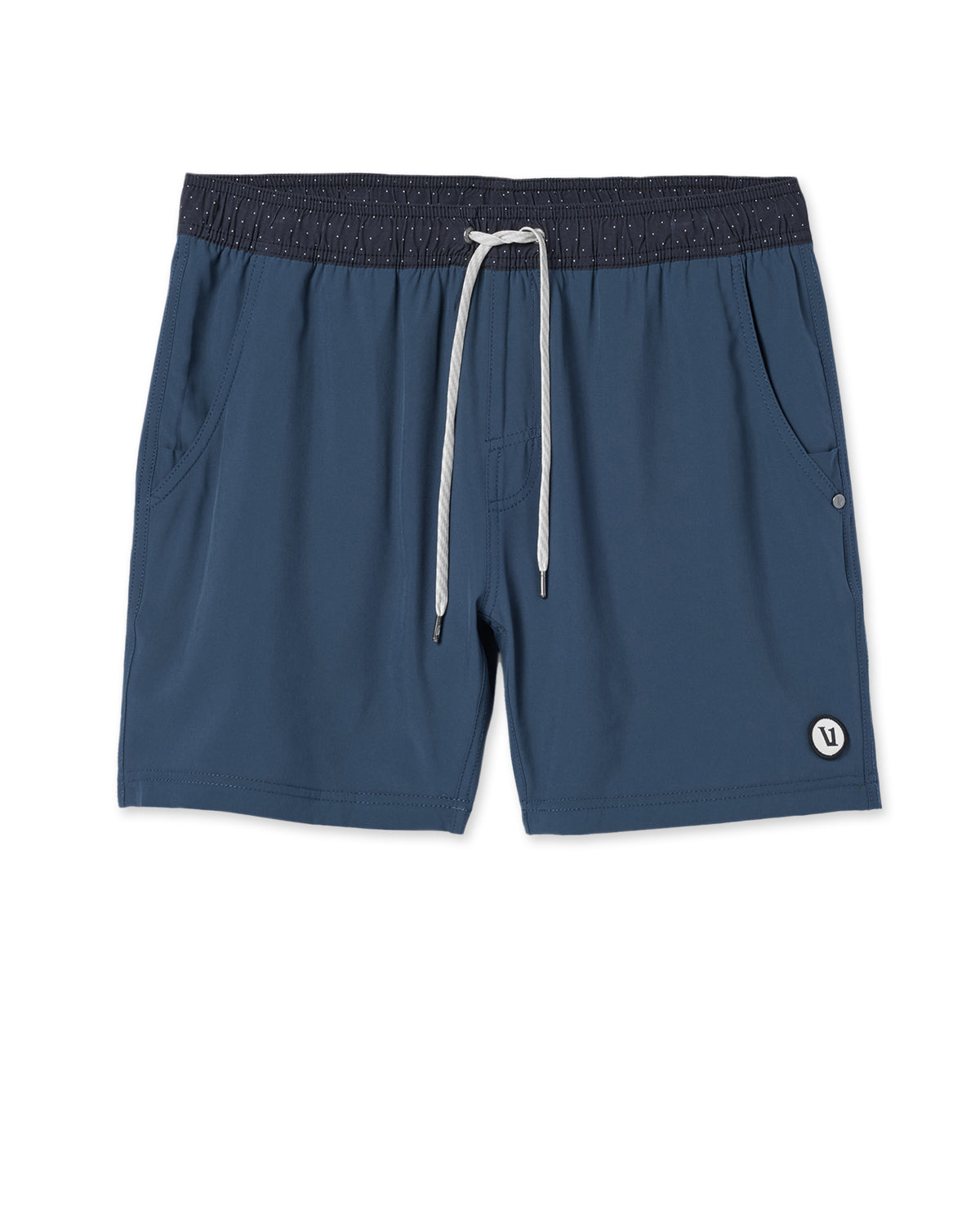 Men Vuori Kore Short Lined 5" Men's Indigo Athletic Shorts