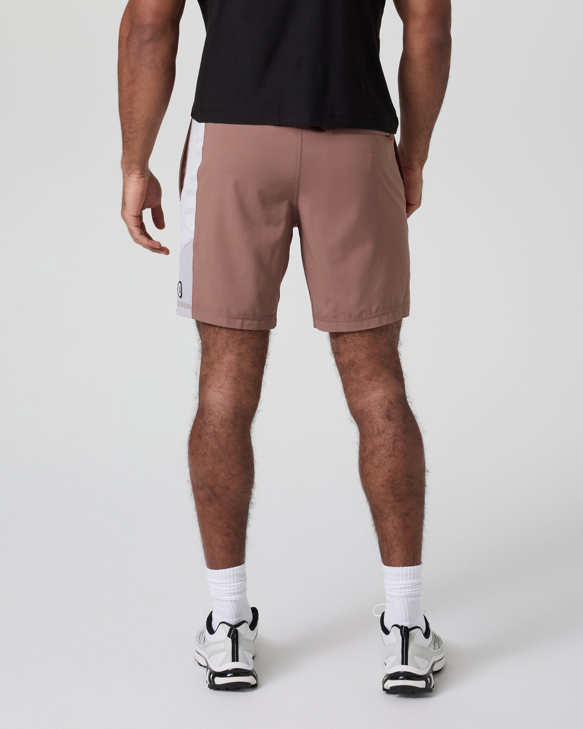 Men Vuori Kore Short X2 Lined Classic Fit 7" Sedona Brown/Salt/Amethyst Grey