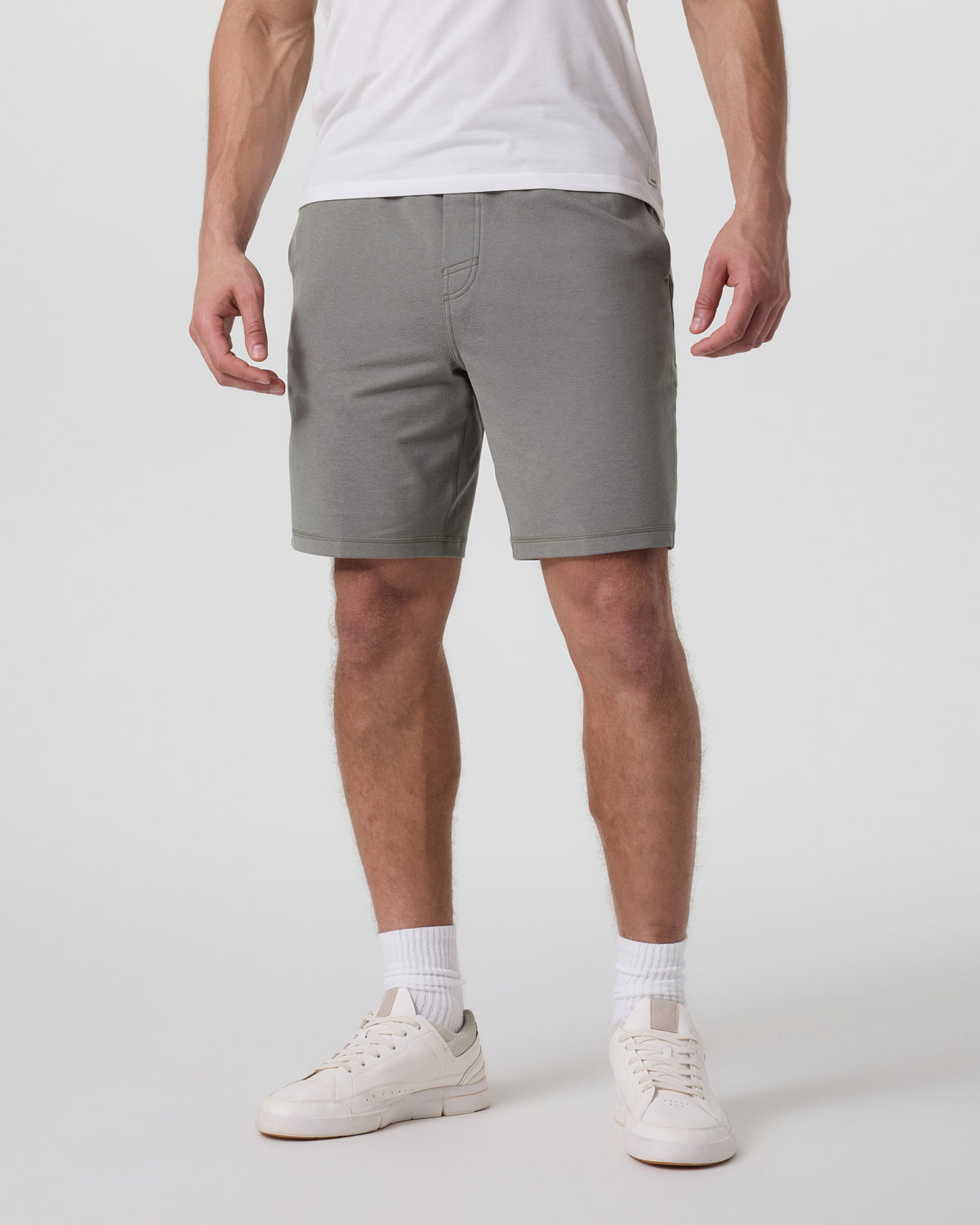 Men Vuori Coronado Short 8" Dolomite Heather