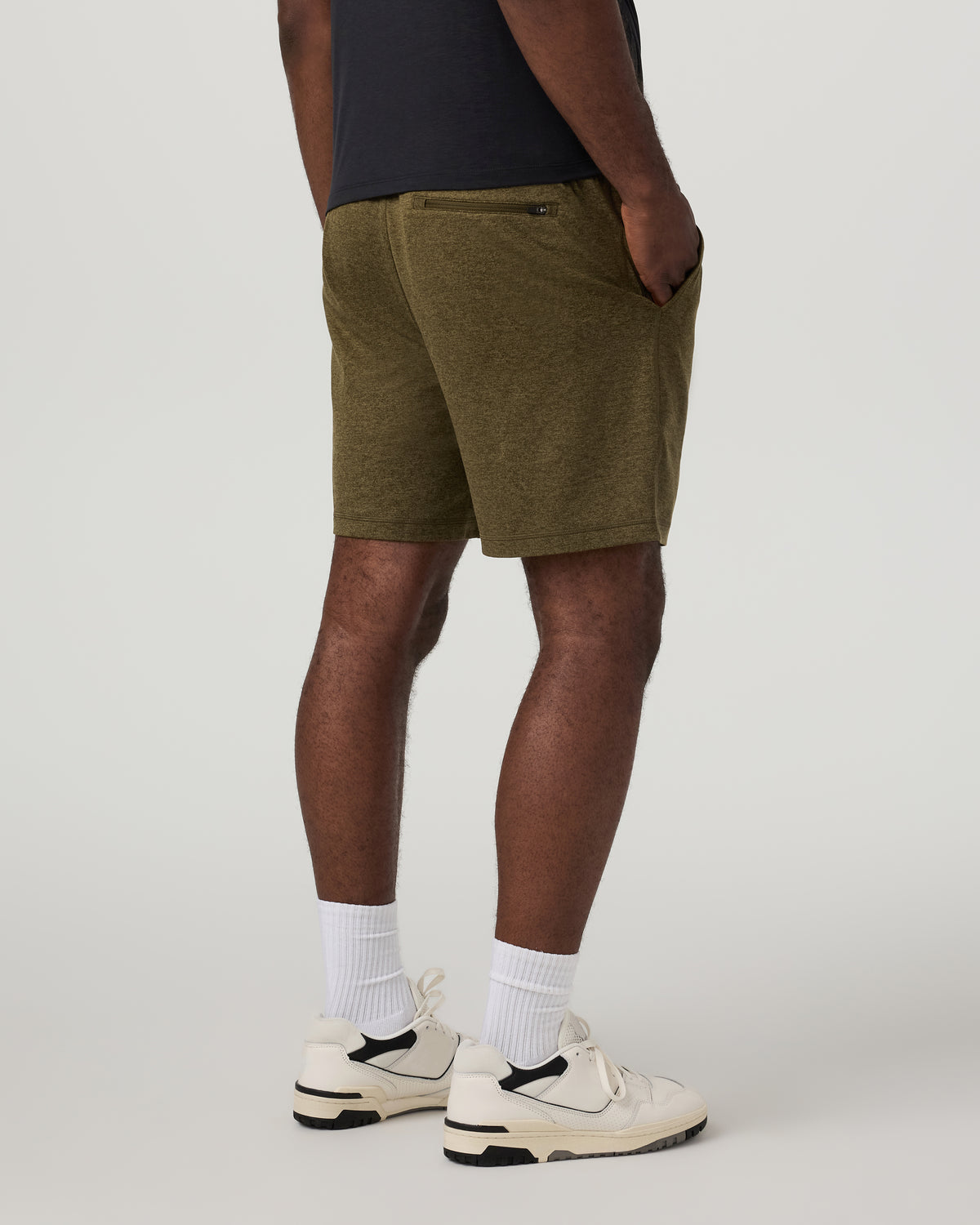 Men Vuori Ponto Short Men's Moss Green Heather Shorts