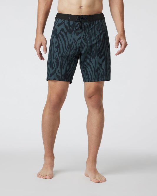 Men Vuori Infinity Boardshort Smoked Beryl Mirage Boardshorts