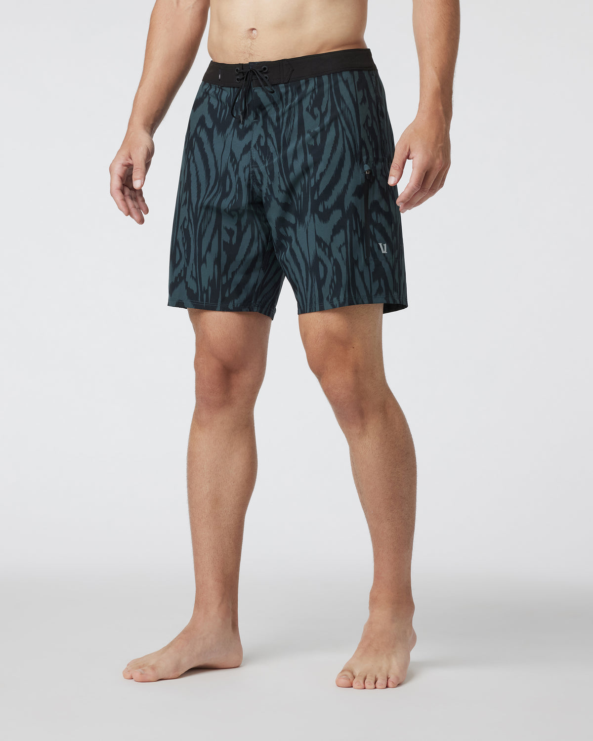 Men Vuori Infinity Boardshort Smoked Beryl Mirage Boardshorts