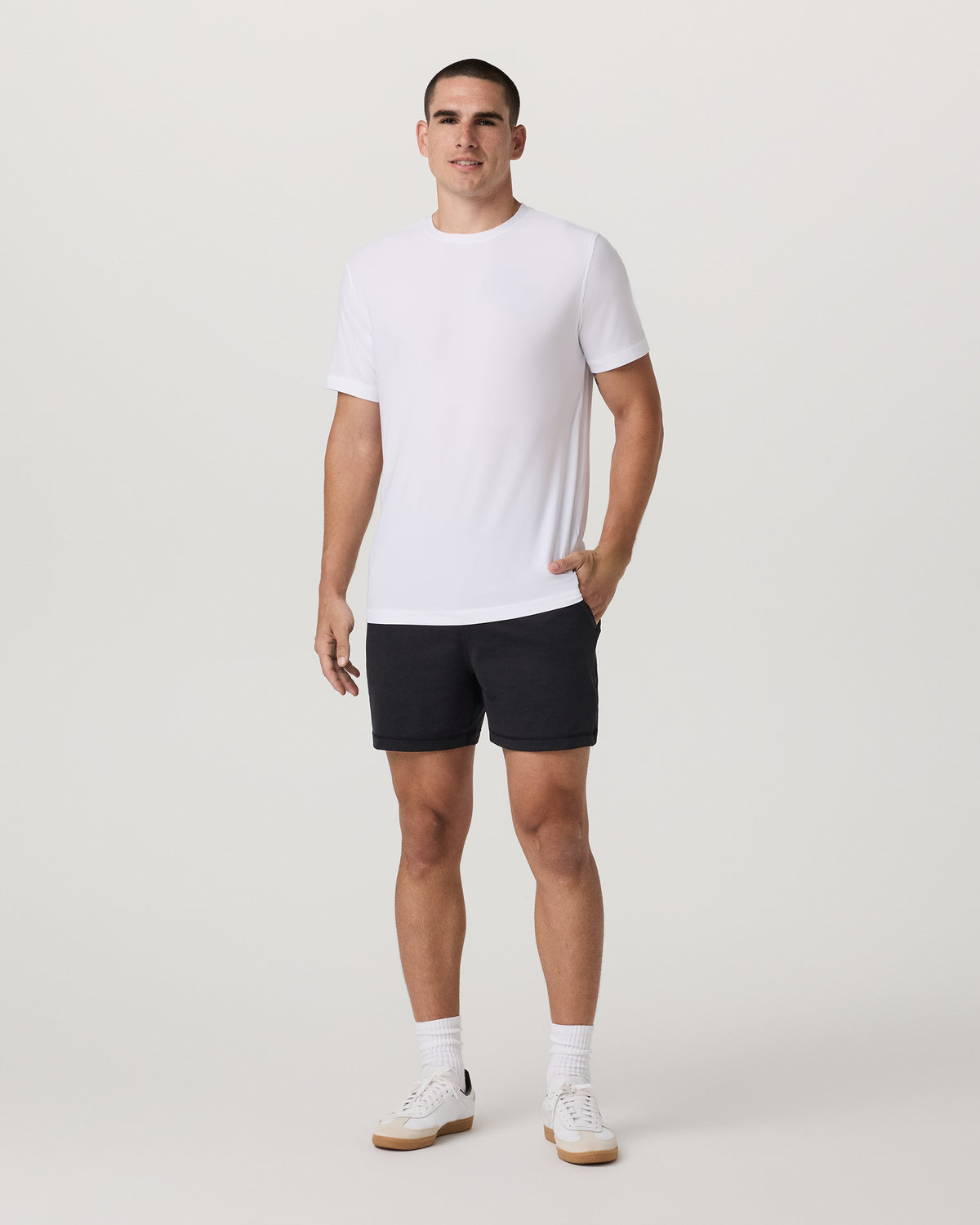 Men Vuori Coronado Short 5" Men's Black Heather Shorts