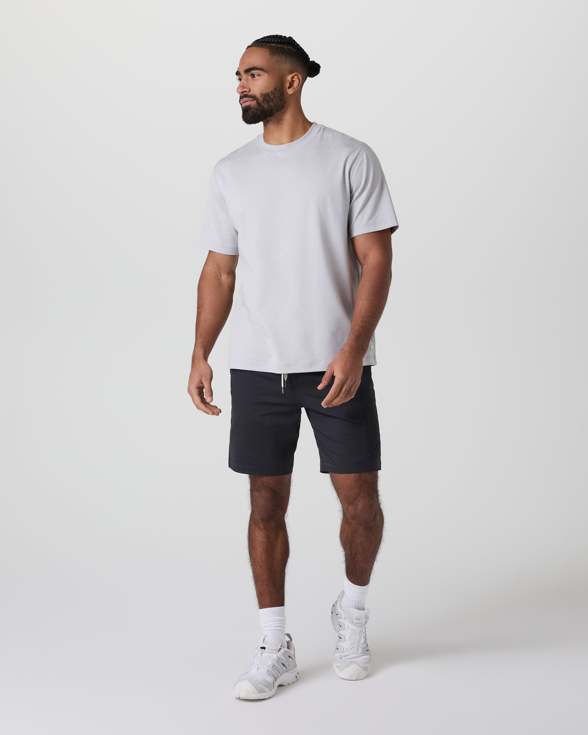 Men Vuori Sunday Performance Utility Short Classic Fit 8" Black
