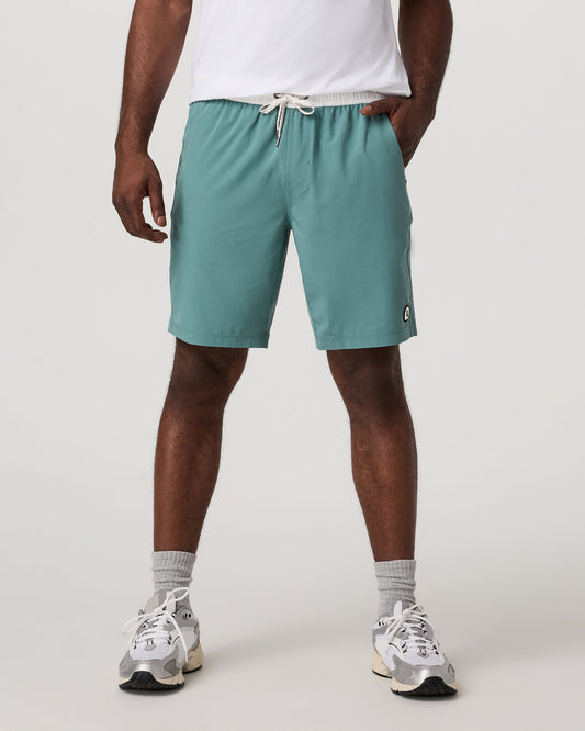 Men Vuori Kore Short Lined 9" Men's Bluegrass Athletic Fit Shorts