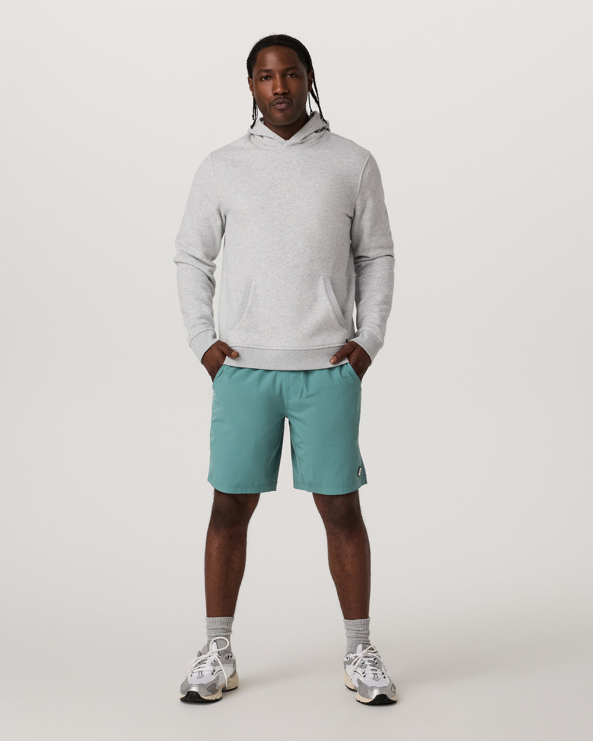 Men Vuori Kore Short Lined 9" Men's Bluegrass Athletic Fit Shorts