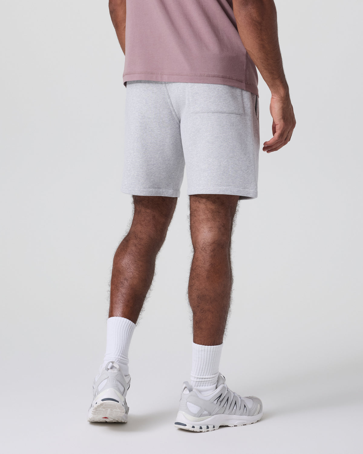 Men Vuori Seaside Short Classic Fit 8" Light Heather Grey