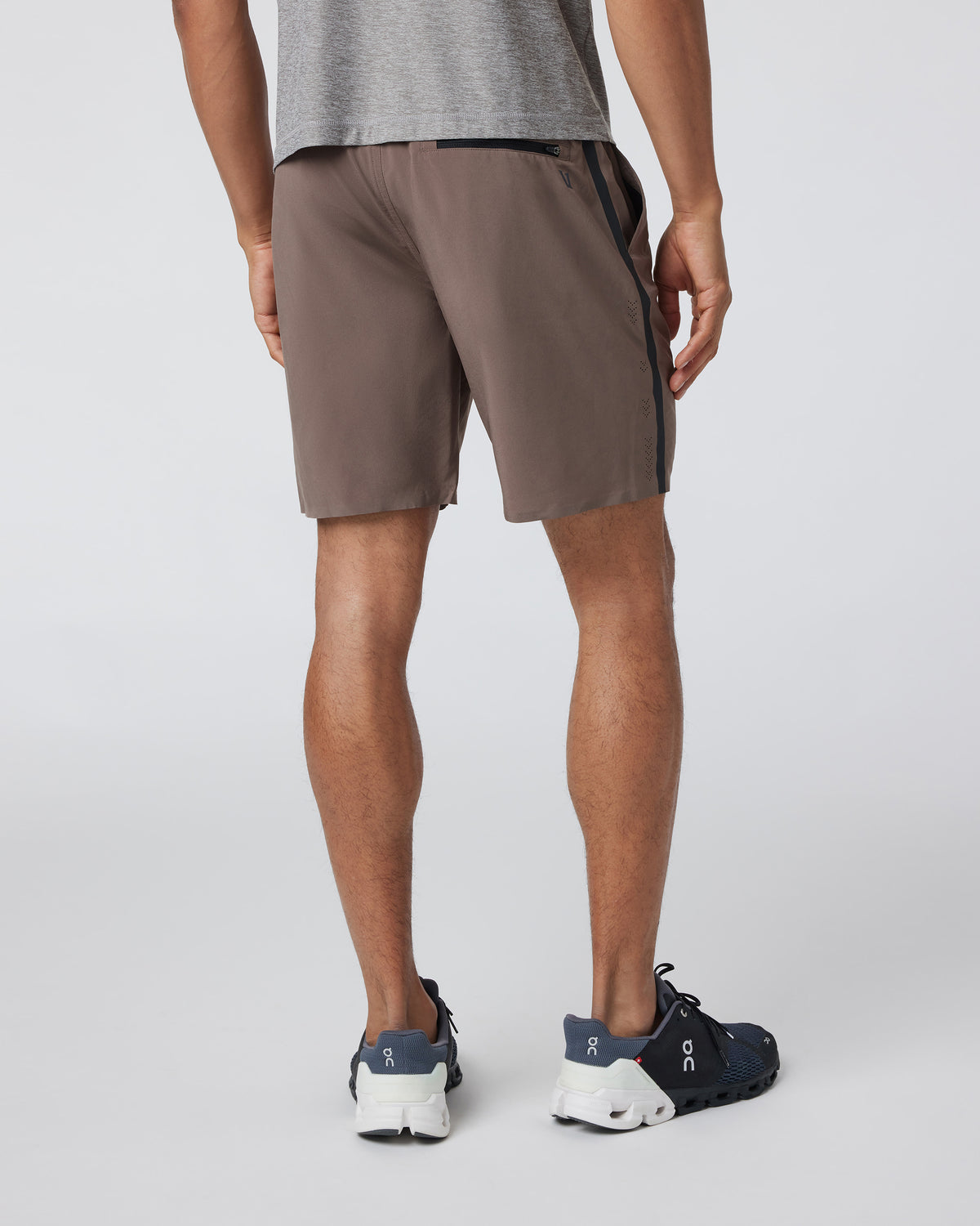 Men Vuori Domain Performance Short Men's Fossil Workout Shorts